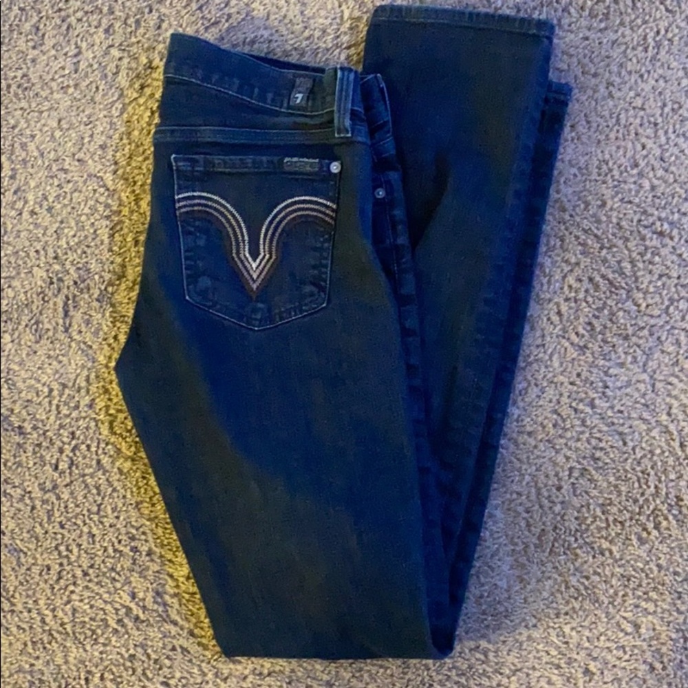 7FAMK Dark Jeans